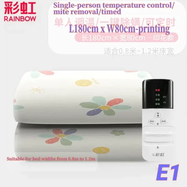 Double person double control bed electric blanket For winter bed warming - Image 4