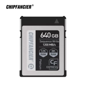 CHIPFANCIER CFexpress CF-Platinum Memory Card TypeB PSLC Z9-8.3K