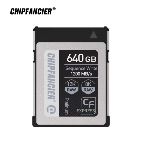 CHIPFANCIER CFexpress CF-Platinum Memory Card TypeB PSLC Z9-8.3K
