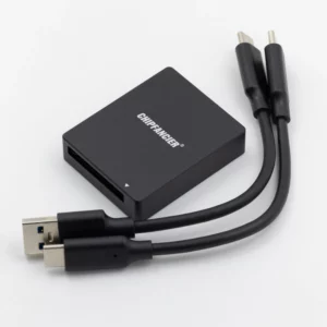 CHIPFANCIER CFexpress CF-Sliver Memory Card TypeB 8K Raw EOSR5/R5C/R3/Z9/GH6 - Card reader