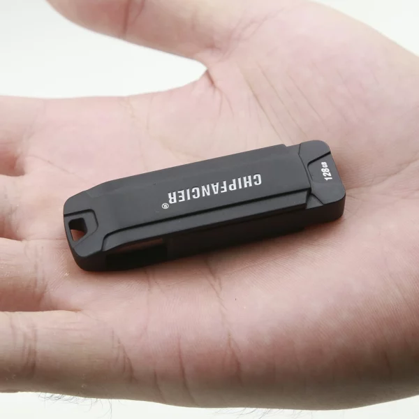CHIPFANCIER-SE II Mini Solid State USB Flash Drive SSD High Performance Pure Metal Win To Go USB3.0 Rotating Case - Image 3