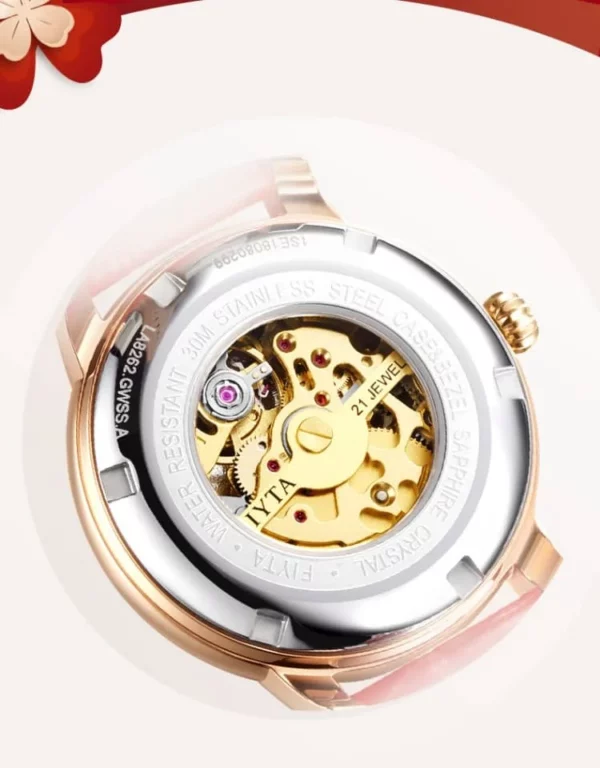 FIYTA Clover Ladies Mechanical Watch LA8262 - Image 5