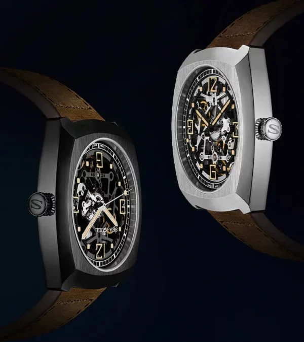 Seagull Men's Skeleton Automatic Mechanical Watch 6094