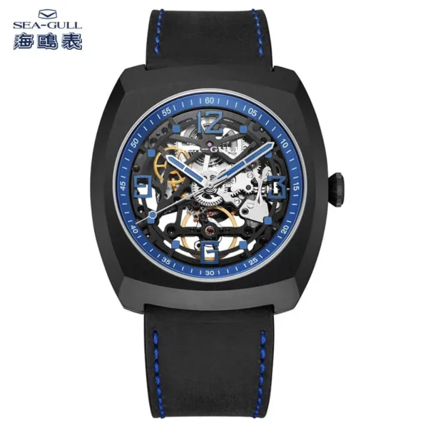 Seagull Men's Skeleton Automatic Mechanical Watch 6094 - Image 4