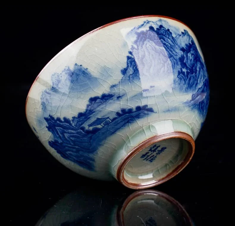 blue and white porcelain bowl