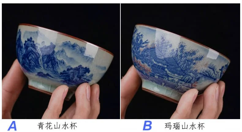 Jingdezhen blue and white porcelain