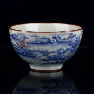 Jingdezhen Chinese antique old clay celadon cup drinking tea cup tea coffee cup