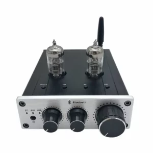 HIFI audiophile electronic tube preamplifier gallows DIY kit U disk lossless music Bluetooth player