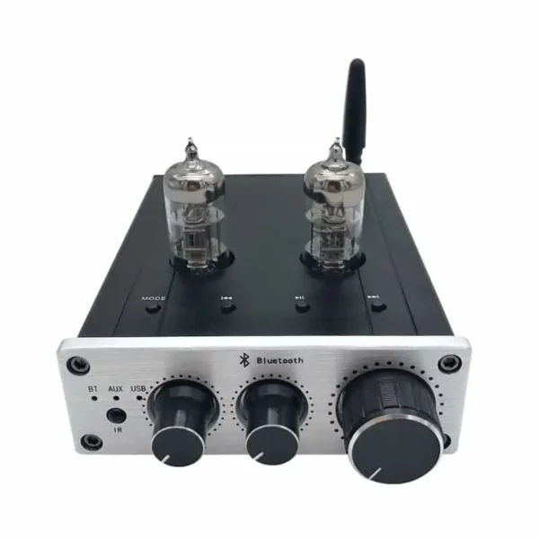 HIFI audiophile electronic tube preamplifier gallows DIY kit U disk lossless music Bluetooth player