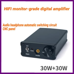 HiFi bookshelf audio amplifier audiophile small amplifier desktop amplifier