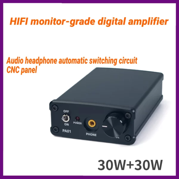 HiFi bookshelf audio amplifier audiophile small amplifier desktop amplifier