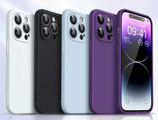 iPhone  Series Silicone Case Includes 9 Styles