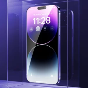DIVI Tempered film for iphone Earpiece Dust-free Dust bin Automatic quick stick film Includes 6 sheets
