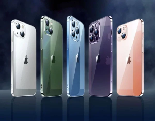 baseus For iphone Case Transparent Silicone Ultra-thin 9 colors in one purchase