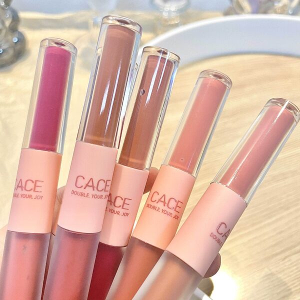 CACE 6 Colors Lip Glazes Lip Slush Lipsticks - Image 4
