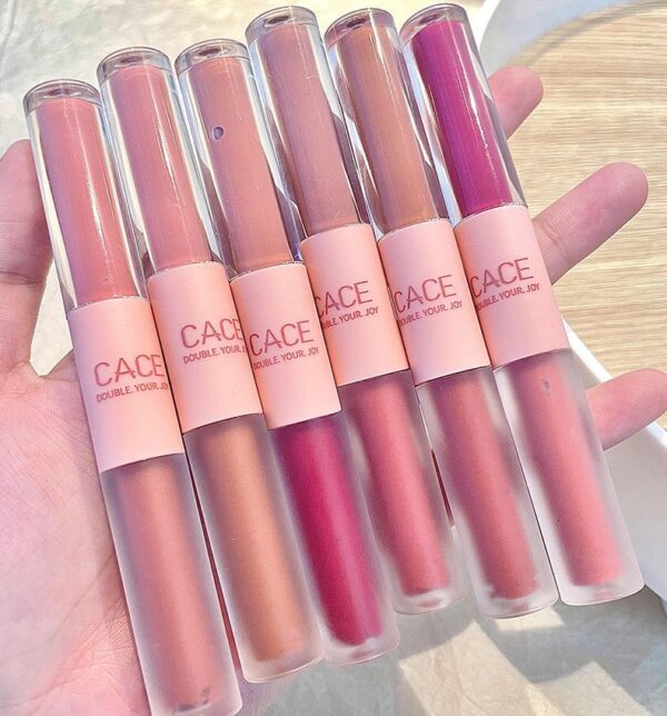 CACE 6 Colors Lip Glazes Lip Slush Lipsticks - Image 5