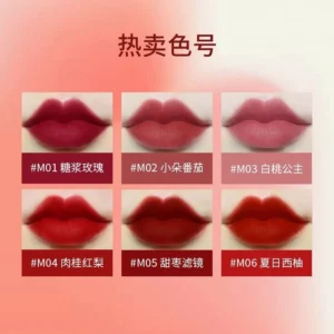 HarbooBear 9 Colors Lip Glaze Lip Clay Lipstick