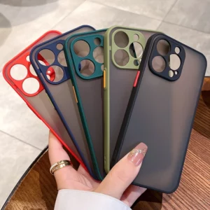 iPhone 14 Series Matte Case Includes 5 Styles