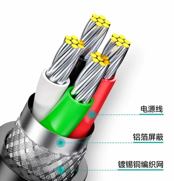 samzhe usb to rs232 serial port conversion cable nine-pin connection to computer printer db9 serial port data cable com port - Image 3
