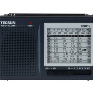 Tecsun R-9012 Compact Multi-Band Radio Receiver – Ultra-Low Power Consumption with Analog FM Tuner