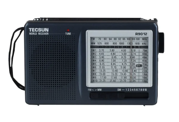 Tecsun R-9012 Compact Multi-Band Radio Receiver – Ultra-Low Power Consumption with Analog FM Tuner