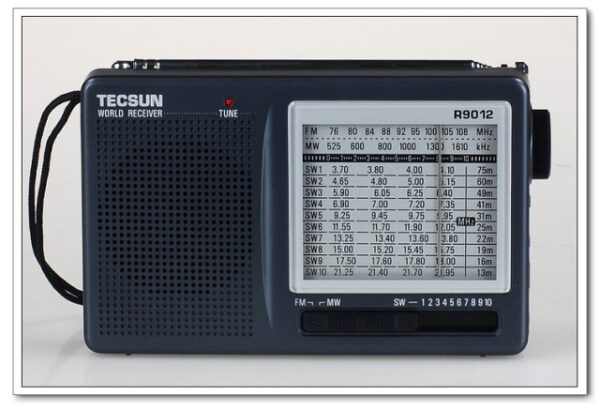 Tecsun R-9012 Compact Multi-Band Radio Receiver – Ultra-Low Power Consumption with Analog FM Tuner