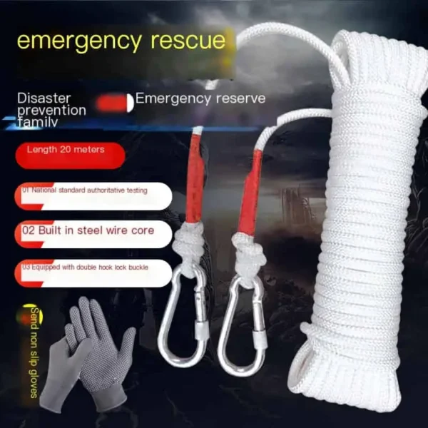 Family Emergency Rescue Kit - Civil Defense Earthquake Survival Backpack with Full Disaster Preparedness Supplies - Image 2