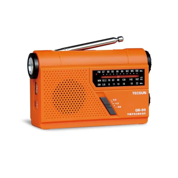 TECSUN GR-99 DSP Hand Crank Emergency Radio （Emergency Survival Radio）
