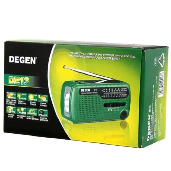 DEGEN DE13 Multi-functional Emergency Radio