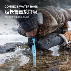 Best-selling outdoor water purifier, field drinking water filter, multi-functional direct drinking straw, portable water purification tube