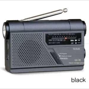 Tecsun/De Sheng GR-99 DSP FM/MW/SW Analog Dial Hand-Crank Emergency Radio