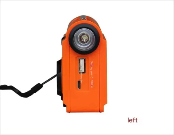 Tecsun/De Sheng GR-99 DSP FM/MW/SW Analog Dial Hand-Crank Emergency Radio - Image 3